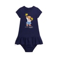 Baby Bear Cotton Tee Dress Bloomer