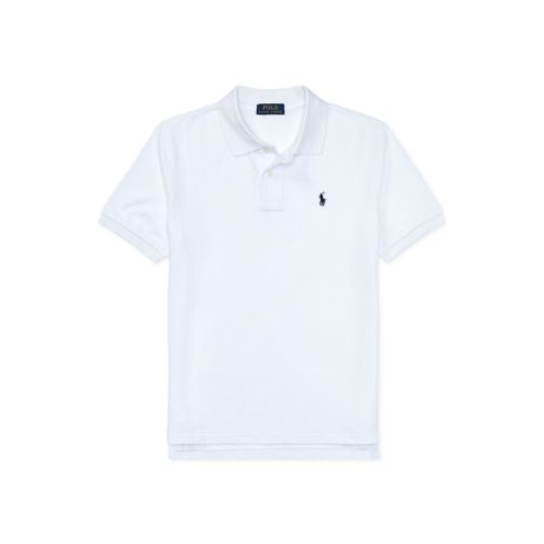 폴로 랄프로렌 Big Boys Cotton Mesh Logo Polo Shirt