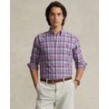 Mens Classic-Fit Plaid Performance Shirt