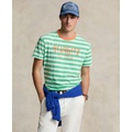 Mens Classic-Fit Striped Jersey T-Shirt