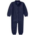 Baby Boys Cotton Classic Polo Coverall