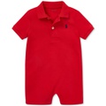 Baby Boys Cotton Short Sleeved Polo Shortall