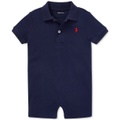 Baby Boys Cotton Short Sleeved Polo Shortall