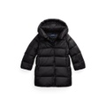 Toddler And Little Girls Quilted Long Jacket