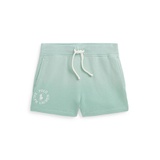 Toddler and Little Girls Big Pony Logo Cotton Terry Shorts