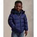 Toddler and Little Boys Ripstop Down Hooded Jacket