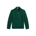 Toddler and Little Boys Cotton Full-Zip Sweater