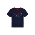 Toddler and Little Boys Corduroy Logo Cotton Jersey Tee