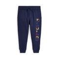 Toddler and Little Boys Corduroy Logo Fleece Jogger Pant