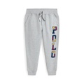 Toddler and Little Boys Corduroy Logo Fleece Jogger Pant