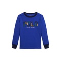 Toddler and Little Boys Corduroy-Logo Cotton Long-Sleeve Tee