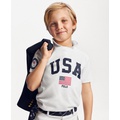 Toddler and Little Boys Team USA Cotton Jersey Tee