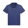 Toddler and Little Boys Cotton Jersey Pocket Polo Shirt