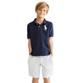 Toddler and Little Boys Big Pony Cotton Mesh Polo