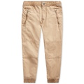 Toddler and Little Boys Cotton Poplin Jogger Pant