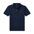 Big Boys Cotton Mesh Logo Polo Shirt