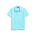 Big Boys Cotton Mesh Logo Polo Shirt