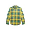 Big Boys Plaid Cotton Oxford Shirt