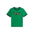 Big Boys Corduroy Logo Cotton Jersey Tee