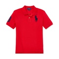 Big Boys Big Pony Cotton Mesh Short Sleeve Polo