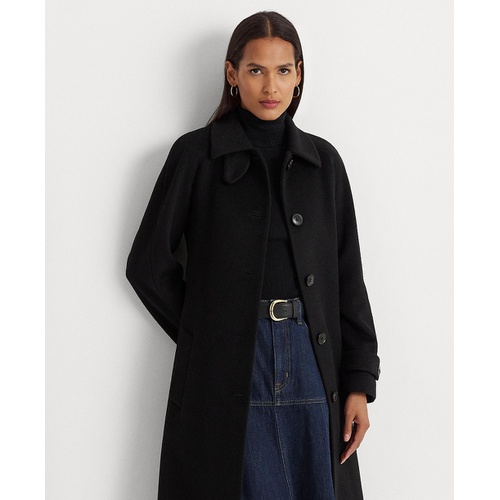 폴로 랄프로렌 Womens Single-Breasted Belted Maxi Coat