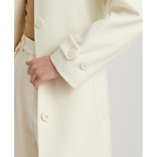 폴로 랄프로렌 Womens Single-Breasted Belted Maxi Coat