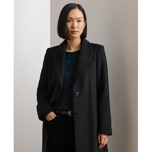 폴로 랄프로렌 Womens Wool-Blend Walker Coat