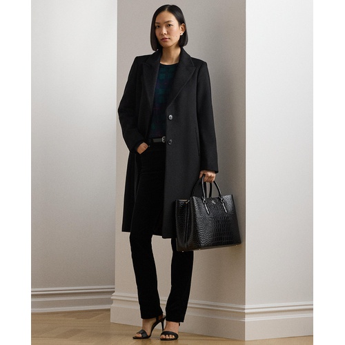 폴로 랄프로렌 Womens Wool-Blend Walker Coat