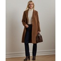 Womens Wool-Blend Walker Coat