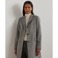 Womens Single-Breasted Walker Coat