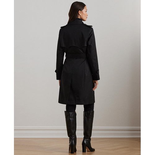 폴로 랄프로렌 Petite Belted Water-Resistant Trench Coat