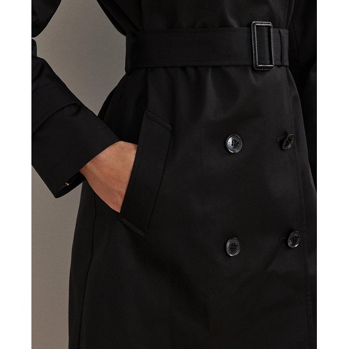 폴로 랄프로렌 Petite Belted Water-Resistant Trench Coat