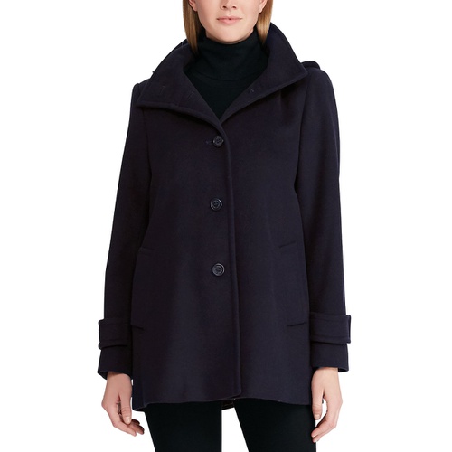 폴로 랄프로렌 Womens Hooded A-Line Coat