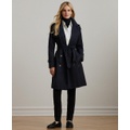 Womens Belted Water-Resistant Trench Coat