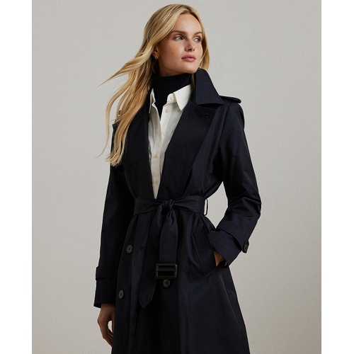 폴로 랄프로렌 Womens Belted Water-Resistant Trench Coat