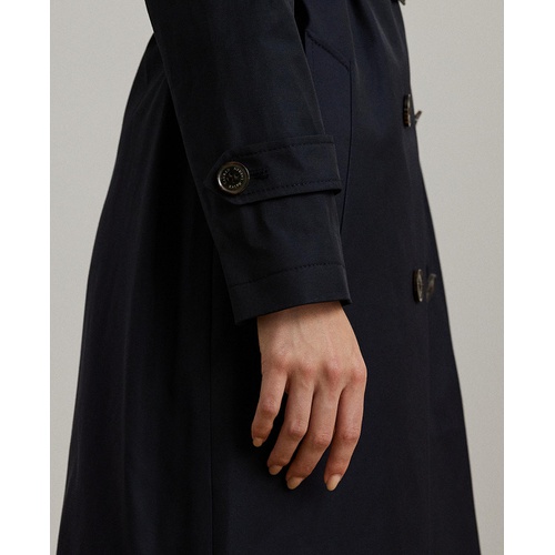 폴로 랄프로렌 Womens Belted Water-Resistant Trench Coat