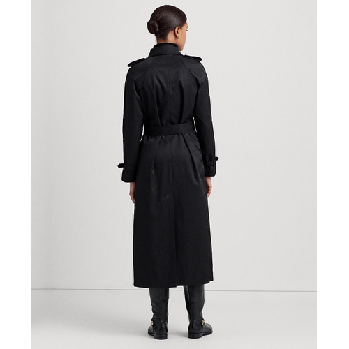 폴로 랄프로렌 Womens Belted Maxi Trench Coat