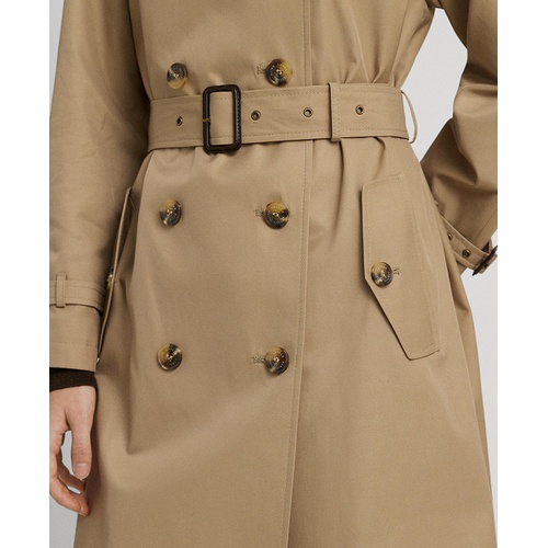 폴로 랄프로렌 Womens Belted Maxi Trench Coat