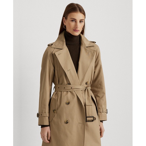 폴로 랄프로렌 Womens Belted Maxi Trench Coat