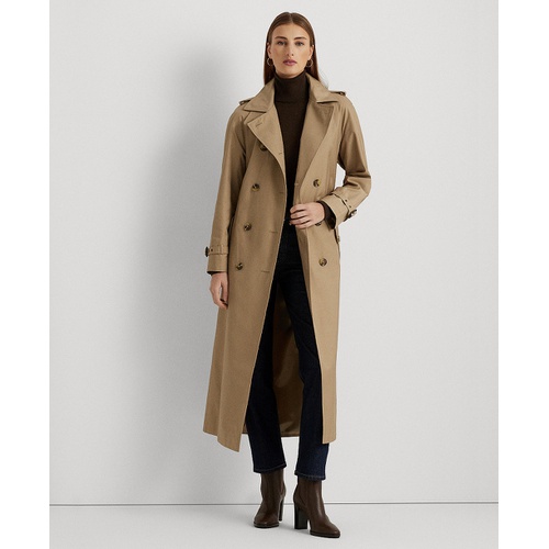 폴로 랄프로렌 Womens Belted Maxi Trench Coat