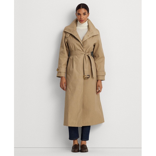 폴로 랄프로렌 Womens Stand-Collar Maxi Trench Coat