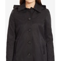 Womens Plus Size Hooded A-Line Raincoat Created for Macys