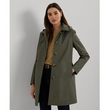 Womens Hooded A-Line Raincoat