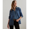 Womens Denim Shirt Jacket