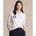 Womens Team USA Micro-Dot Mesh Quarter-Zip