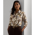 Womens Printed Shirt Regular & Petite