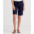 Twill Stretch Bermuda Shorts Regular & Petite