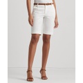 Twill Stretch Bermuda Shorts Regular & Petite