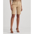 Twill Stretch Bermuda Shorts Regular & Petite