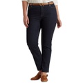 Plus-Size Mid-Rise Straight Jean